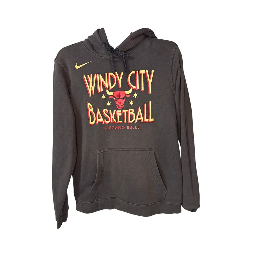 Nike Windy City  Edition Rare basketball Hoodie Chicago Bulls Men's‎ Medium